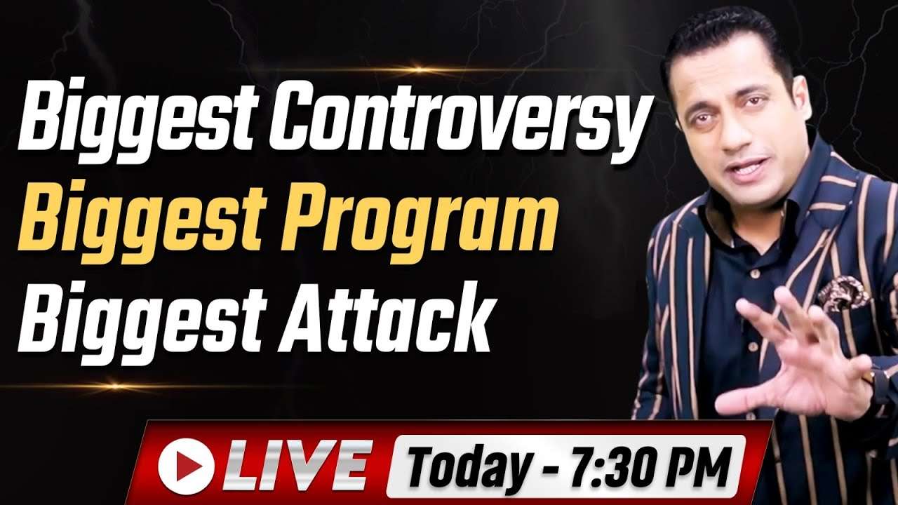 Biggest Controversy Biggest Program Biggest Attack Dr Vivek Bindra