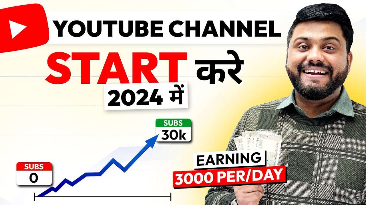 Unlock Success: How to Start a YouTube Channel in 2024 – A Complete Guide! | Earn ₹1000 Per Day
